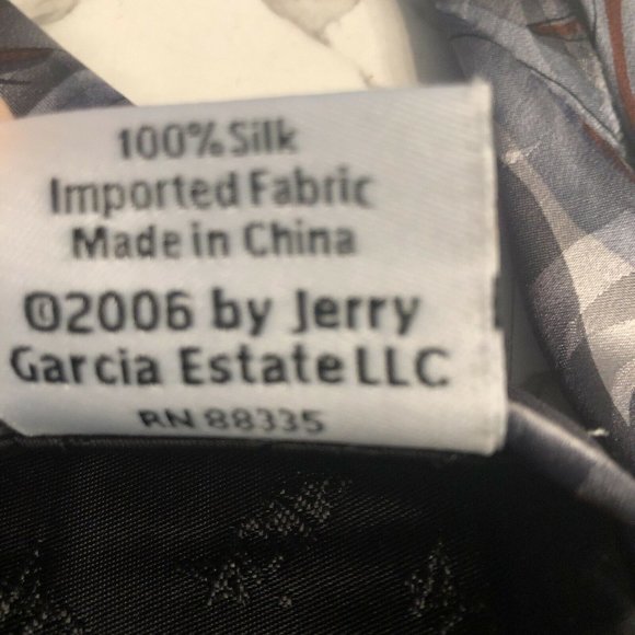 Jerry Garcia Mickey Abstract Mens Necktie Tie 100% Silk Limited Edition - Picture 7 of 7